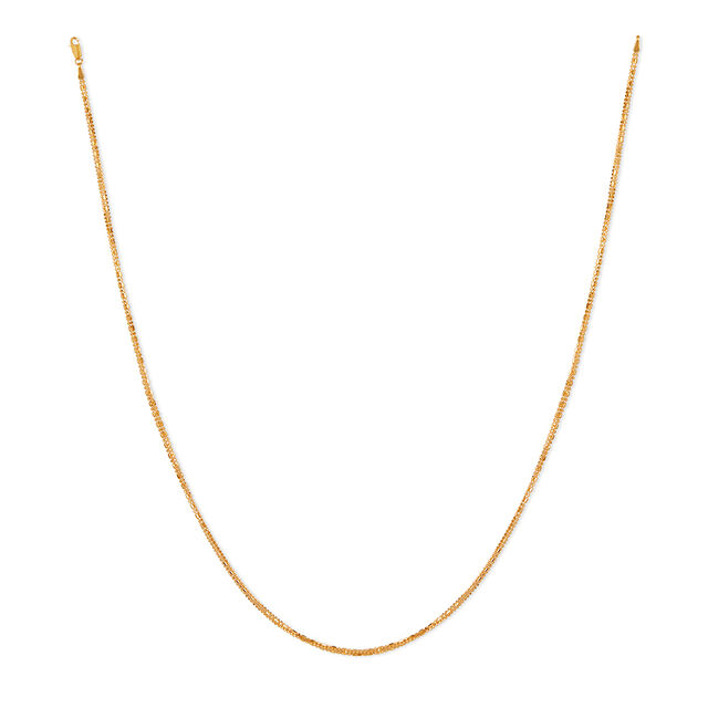 Tanishq 22KT Gold Chain for Women 
