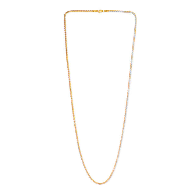 Tanishq 22KT  Gold Chain  for Men 