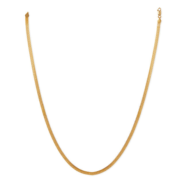 Tanishq 22KT Gold Chain for Women 