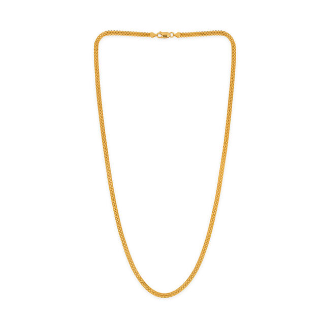 Tanishq 22KT Gold Chain for Men 
