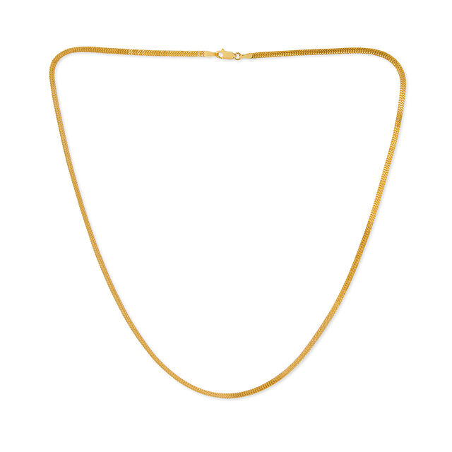 Tanishq 22KT  Gold Chain  for Men 