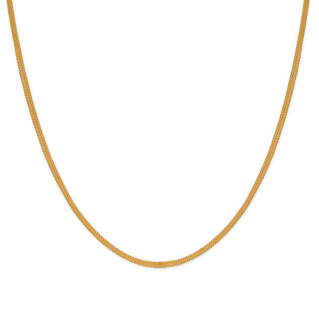 Tanishq 22KT  Gold Chain  for Men 2