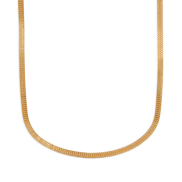 Tanishq 22KT  Gold Chain  for Men 2