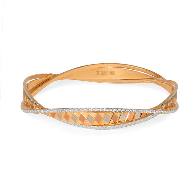 Tanishq 22KT Gold Bangle for Women 2