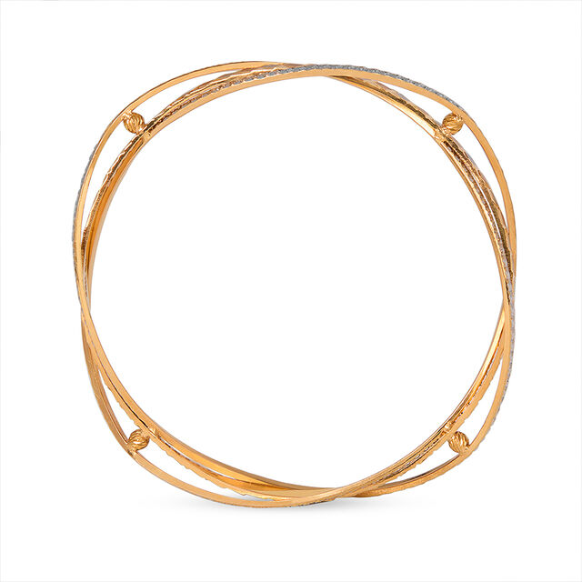 Tanishq 22KT Gold Bangle for Women 4