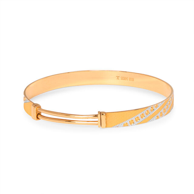 Tanishq 22KT  Gold Bangle  for Women 3