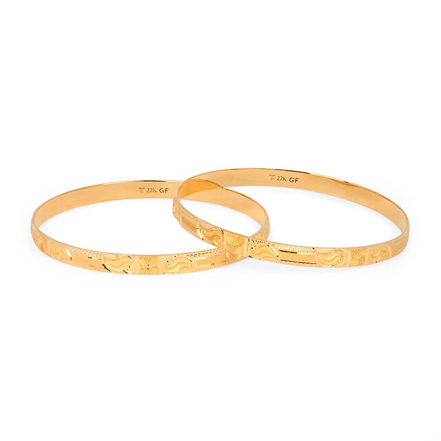 Tanishq 22KT Gold Bangle for Women 2