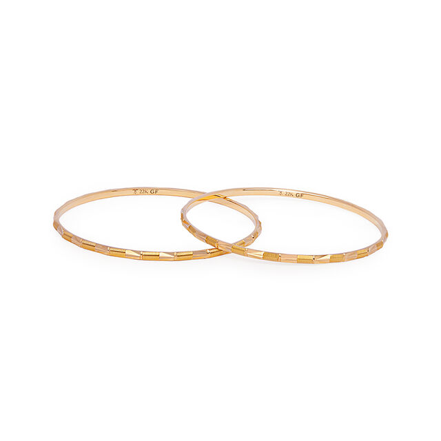 Tanishq 22KT Gold Bangle for Women 2