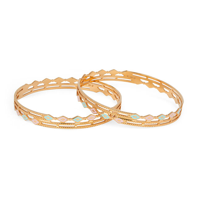Tanishq 22KT Gold Bangle for Women 2