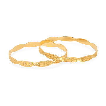 Tanishq 22KT Gold Bangle for Women