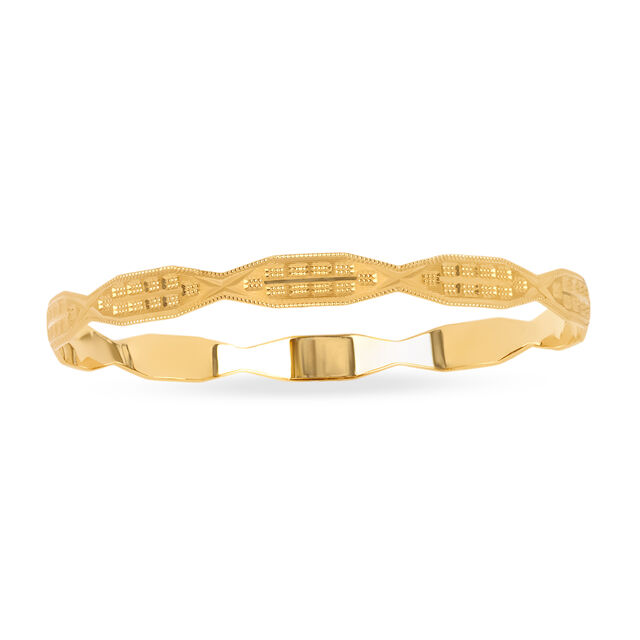 Tanishq 22KT Gold Bangle for Women 5