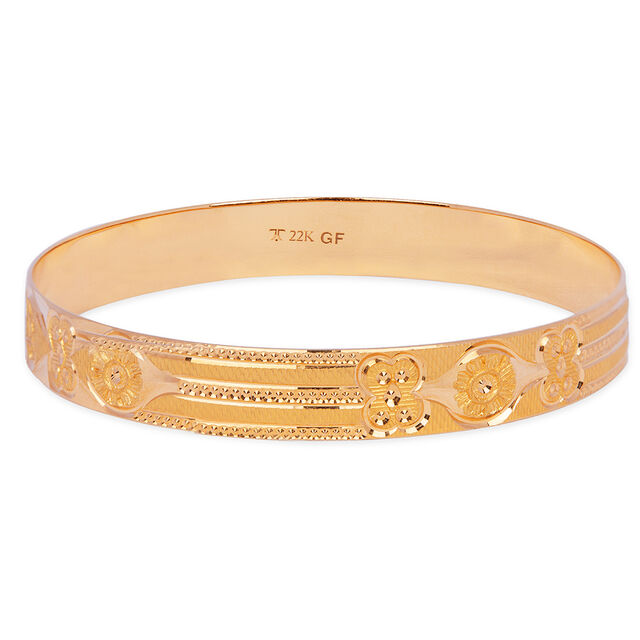 Tanishq 22KT Gold Bangle for Women 