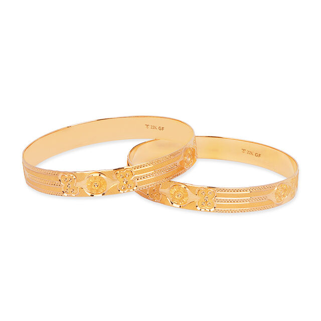 Tanishq 22KT Gold Bangle for Women 2