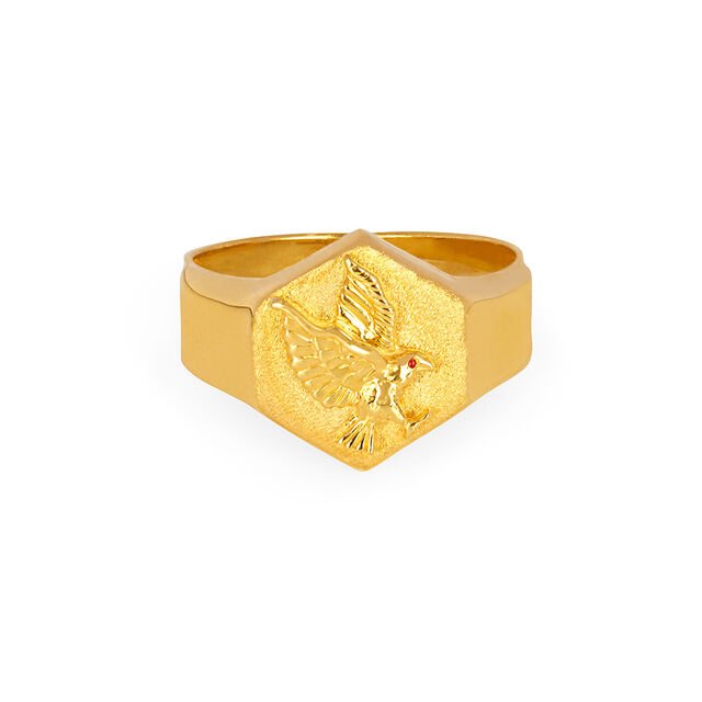 Tanishq 22KT Gold Finger Ring for Men 