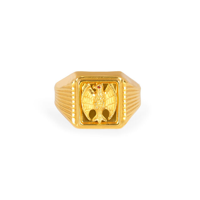 Tanishq 22KT Gold Finger Ring for Men 