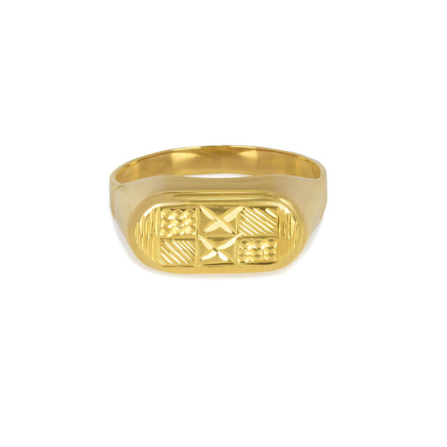 Tanishq 22KT Gold Finger Ring for Men 