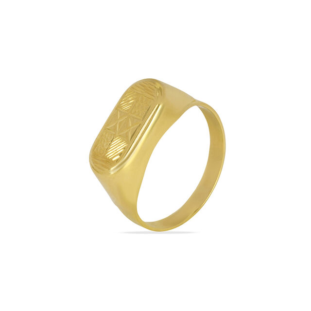 Tanishq 22KT Gold Finger Ring for Men 2