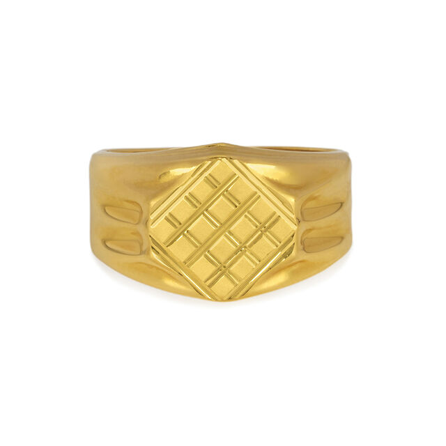 Tanishq 22KT Gold Finger Ring for Men 