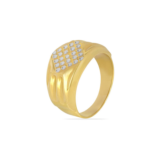 Tanishq 22KT Gold Finger Ring for Men 2