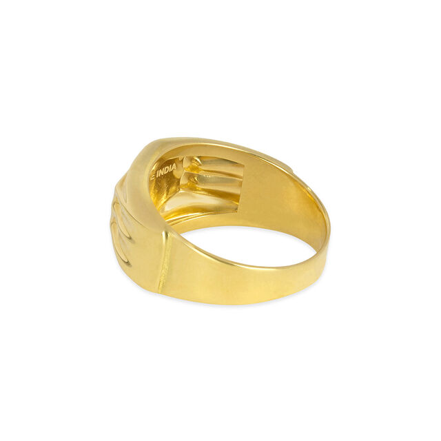 Tanishq 22KT Gold Finger Ring for Men 4