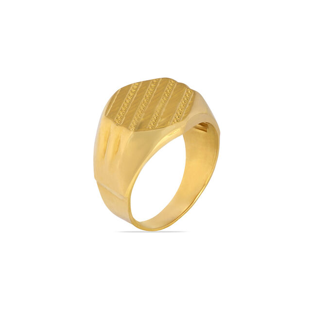Tanishq 22KT Gold Finger Ring for Men 2