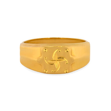 Tanishq 22KT Gold Finger Ring for Men