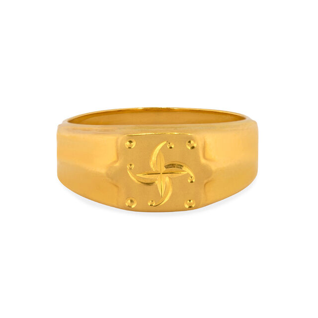 Tanishq 22KT Gold Finger Ring for Men 