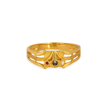 Tanishq 22KT Gold Finger Ring for Men