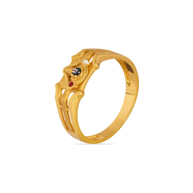 Tanishq 22KT Gold Finger Ring for Men 2