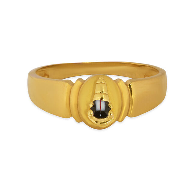 Tanishq 22KT Gold Finger Ring for Men 
