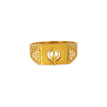 Tanishq 22KT Gold Finger Ring for Men