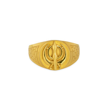 Tanishq 22KT Gold Finger Ring for Men