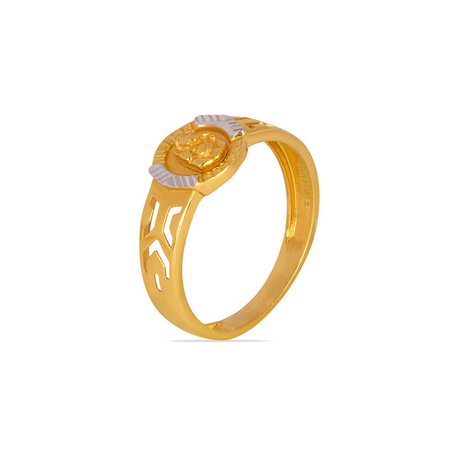 Tanishq 22KT Gold Finger Ring for Men 2