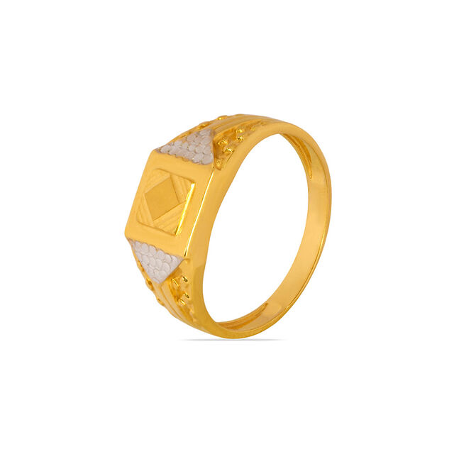Tanishq 22KT Gold Finger Ring for Men 2