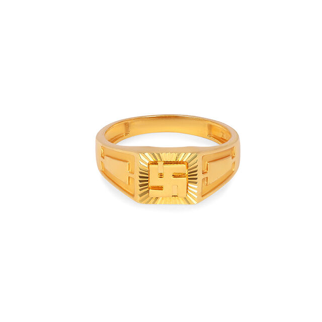 Tanishq 22KT Gold Finger Ring for Men 