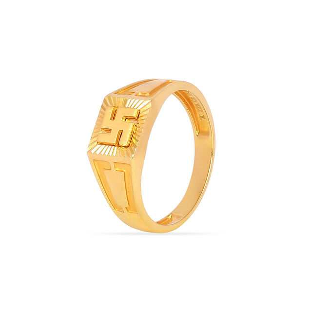 Tanishq 22KT Gold Finger Ring for Men 2