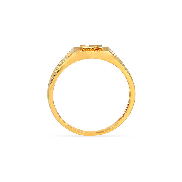 Tanishq 22KT Gold Finger Ring for Men 3