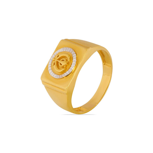 Tanishq 22KT Gold Finger Ring for Men 2