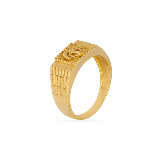 Tanishq 22KT Gold Finger Ring for Men 2