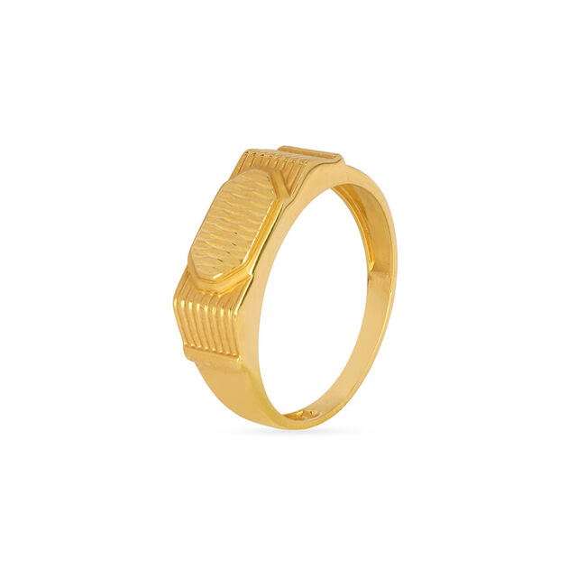 Tanishq 22KT Gold Finger Ring for Men 2