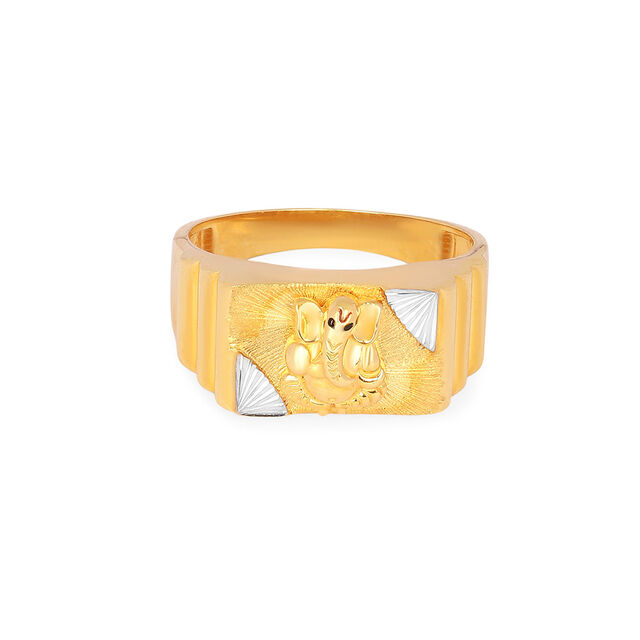 Tanishq 22KT Gold Finger Ring for Men 
