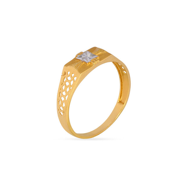 Tanishq 22KT Gold Finger Ring for Men 2