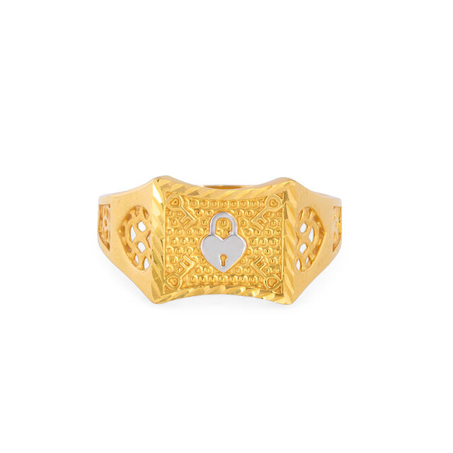 Tanishq 22KT Gold Finger Ring for Men 