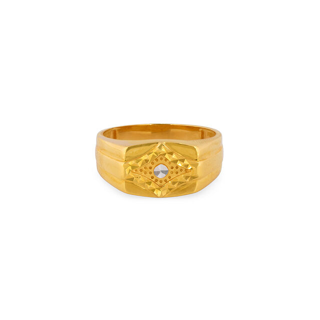 Tanishq 22KT Gold Finger Ring for Men 