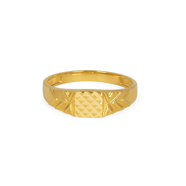 Tanishq 22KT Gold Finger Ring for Men 