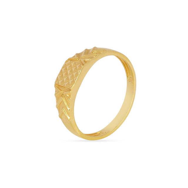 Tanishq 22KT Gold Finger Ring for Men 2
