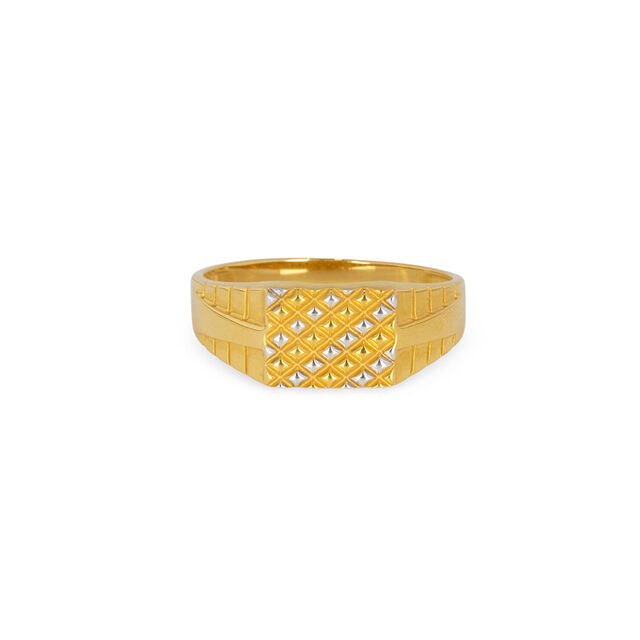 Tanishq 22KT Gold Finger Ring for Men 