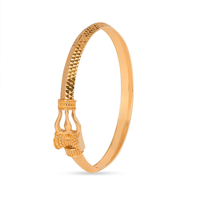 Tanishq 22KT  Gold Bangle  for Men 2