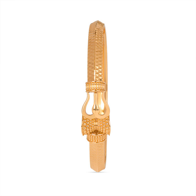 Tanishq 22KT  Gold Bangle  for Men 4