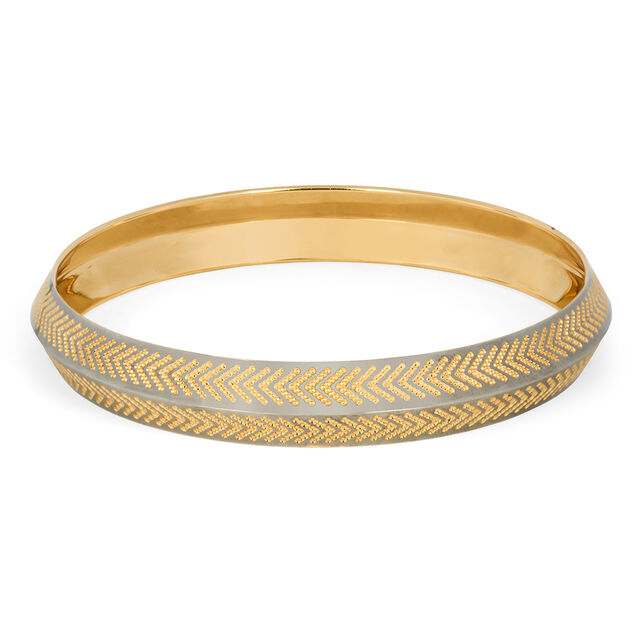 Tanishq 22KT Gold Kada for Men 